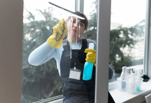 Nettoyage de vitres intérieures et extérieures à Chambry